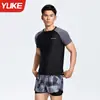 Conjunto de traje de baño Yuke para hombre, de manga larga y pantalón largo, traje de snorkel nuevo para hombre, talla grande, secado rápido, traje de surf protector solar