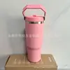 Taza de Hielo Portátil Termo de Acero Inoxidable 304 Transfronteriza 30oz Taza de Coche con Asa para Comercio Exterior de Amazon 30oz