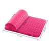 Travesseiro de Mão com Padrão Xadrez Coração de Pêssego Tecido de Couro Almofada de Mão Semicircular Removível Conjunto Travesseiro de Mão para Nail Art