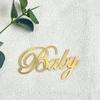 Conjunto de Aniversário de Um Ano Estilo Transfronteiriço Decoração de Bolo Decoração de Festa Suprimentos de Festa Acrílico Bolo