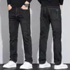 Ropa Popular para Hombre / Primavera y Otoño 2026 Nuevos Jeans Elásticos de Corte Recto Ajustados para Hombre Pantalones Largos de Mezclilla para Jóvenes