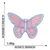 Pegatinas Bordadas Originales de Mariposas de Dibujos Animados, Parches Autoadhesivos DIY para Accesorios de Fundas de Teléfono Móvil, Pegatinas al por Mayor Listas para Usar