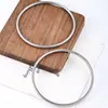 Anillo Cerrado Sin Costura de Acero Inoxidable de 70 mm Anillo de Conexión Accesorios para Joyería DIY Accesorios para Maletas Ropa Accesorios Hechos a Mano
