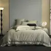 Atacado transfronteiriço 60 algodão de fibra longa conjunto de quatro peças de algodão novo produto lençóis de cama capa de edredom luxo leve roupa de cama primavera e verão