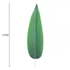 Hojas Simuladas Grandes Estilo Escandinavo, Hojas de Monstera, Hojas de Girasol, Hojas de Canna, Hojas de Platanillo de Viajero, Hojas de Ficus