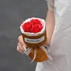 Bolsa de jabón ramo mini rosa flor eterna regalo mini recuerdo para decoración de cumpleaños de mejor amigo venta al por mayor
