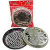 Suporte para Espiral de Mosquito com Design Dentado para Uso Doméstico, Cinzeiro Grande, Suporte para Espiral de Mosquito, Bandeja de Ferro, Suporte para Caixa de Espiral de Mosquito