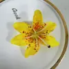 Atacado de Flores Artificiais, Lírios Mini Frescos, Flores Grandes para Presilhas de Cabelo, Acessórios, Flores para Sapatos, Flores para Chapéus, Flores Artificiais