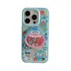 El Popular Pez Payaso de Boca Grande de Xiaohongshu es Adecuado para Funda de Teléfono Móvil Apple 16Promax Iphone15 Magnético 14 Soporte