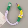 Nuevo Cordón Tejido Multicolor para Teléfono, Llavero Corto Universal, Decoración de Mochila, Cuerda Decorativa, Cadena Colgante al por Mayor