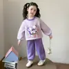 Conjunto de Sudadera para Niña Primavera y Otoño Bebé Casual Dos Piezas Nuevo 2026 Ropa Deportiva Súper Linda para Niños