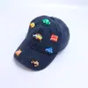 Suministro transfronterizo de sombreros para niños: gorra de béisbol de algodón lavado retro con estampado de coche de dibujos animados, sombrero de sol para bebé y gorra visera