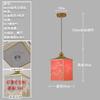 Novo Lustre de Ferro Estilo Chinês Retrô Zen com Spot para Sala de Chá Restaurante Porta Cartões Restaurante de Hot Pot Lâmpadas Especiais para Jantar
