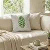 Almohadas Decorativas Personalizadas de Algodón y Lino Estampadas con Temática de Plantas de Alta Venta para Sofá de Sala de Estar, Decoración del Hogar, Siesta y Uso en Automóvil