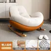 Sofá perezoso para adultos, sillón reclinable para sala de estar, balcón individual, dormitorio de ocio en casa, mecedora de pingüino cómoda y engrosada