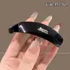 Accesorio para el Cabello Semirecogido Estilo Nuevo 2026: Pinza de Plátano de Malla, Pinza de Garra Francesa con Lazo Negro, Pinza para el Cabello de Lunares para la Parte Posterior de la Cabeza