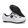 Nuevos zapatos de ciclismo para exteriores transfronterizos, zapatos de bloqueo para bicicleta de carretera, nuevos zapatos de suela plana para hombre y mujer para bicicleta de montaña