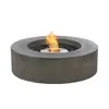 Mesa de Chimenea de Fuego Real con Calefacción a Gas Alcohol para Paisajismo Exterior Decoración de Casa de Huéspedes Fogata Jardín Patio Fosa de Fuego Exterior