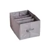 Caja de Almacenamiento de Tela para Ropa Pantalones Cajón Organizador de Ropa Caja de Almacenamiento de Ropa Caja de Almacenamiento Plegable