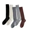 Calcetines de Canalé Huecos con Patrón de Diamantes Estilo Ballet para Mujer, Calcetines Largos Tipo JK para Combinar con Botas, Estilo Delgado para Primavera y Verano, Adelgazantes, Ligeramente Transparentes, Calcetines de Compresión Elástica