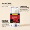 Bastão Hidratante Corporal Cuidado suave e hidratação para a pele do corpo, refrescante, leve, portátil, fácil de absorver, bastão hidratante de uso diário