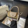 Bolso de Dim Sum a Cuadros Vintage 2025 Nueva Moda Estilo Británico Mini Portátil Pequeño Bolso de Hombro Cruzado Simple de Moda