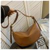 Nova Bolsa Simples Estilo Coreano de Nicho Moda Feminina Casual Ombro Transversal Transversal Bolsa Bolinho Bolsa de Axila