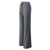 Pantalones de Arroz Glutinoso con Máscara para Mujer Verano 2026 Otoño Invierno Nuevos Pantalones de Fitness Rectos Sueltos Caída Adelgazantes Casuales Pierna Ancha Yoga