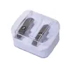 Herramienta de Belleza Sacapuntas, Grosor de Lápiz de Labios, Sacapuntas Especial para Lápiz de Delineador de Ojos en Gel de Doble Agujero, Lápiz de Maquillaje, Sacapuntas para Lápiz de Cejas