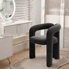 Estilo Crema Silla de Maquillaje Celebridad de Internet Nórdica Silla Taburete Tocador Simple Moderno Hogar Transmisión en Vivo Lujo Ligero