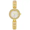 Reloj de Pulsera para Mujer de Moda, Lujo Ligero, Temperamento, Redondo, con Diamantes, Joyería para Dama, Versátil