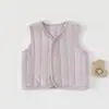 Chaleco para Bebé para Otoño e Invierno para Ropa Exterior, Pinza Pony para Bebé Recién Nacido, Chaleco Infantil Tipo A de Algodón Fino para Primavera y Otoño, Ropa Interior Cálida