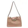 Bolso de hombro tipo tote plisado de cadena de alta calidad retro de nicho para debajo del brazo para mujer, bolso de moda, nuevo portátil para el verano 2023