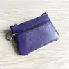 Portatarjetas de Cuero de Primera Capa, Estuche para Llaves de Cuero Genuino, Billetera Nueva, Mini Portatarjetas Portátil, Venta al por Mayor de Fábrica, Resistente al Desgaste
