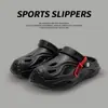 Zapatos Rogue Rabbit Hole para Hombre, Deportivos Casuales de Verano para Exteriores, Sandalias y Chanclas de Playa Antideslizantes Resistentes al Desgaste con Suela Gruesa, Doble Uso