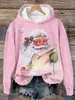 Elementos Navideños Nuevo Gran Venta Talla Grande Transfronterizo Impresión Digital Primavera Sudadera con Capucha para Mujer Sudadera Casual