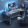 Mesa de computadora de escritorio, mesa de juegos para el hogar y silla, mesa sencilla para dormitorio, banco de trabajo, escritorio, mesa de estudio para estudiantes, escritorio
