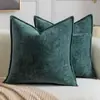 Almofada de Sofá Transfronteiriça Chenille Borda Ondulada Almofada de Pousada Hotel Almofada de Chenille