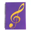 Carpeta de Partituras con Espiral de Notas, Carpeta para Partituras Musicales, Partituras para Práctica en el Piano, Carpeta de Partituras de 40 y 60 Páginas