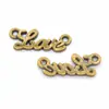 Acessórios para Joias de Liga DIY Pingente de Carta de Amor Pingente Pequeno de Liga Retrô S102