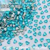 6*7mm Coração Torto Base Pontiaguda Formato Especial Diamante para Nail Art Pequeno Mini Joia para Nail Art Material para Polimento de Unhas Usável Atacado