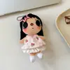 [Solo ropa de muñeca] Adecuado para la muñeca Little Jade yuy, accesorios para muñecas de peluche, lindo vestido de lunares de 10 cm