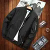 Chaqueta Casual para Hombre Joven, Nueva de Primavera y Otoño, Ajuste Japonés, Transpirable, Casual, Ordinaria, Sin Capucha, con Cremallera
