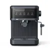 Cafetera Italiana Concentrado de Grano de Café Doméstica Pequeña Semi-Automática Todo en Uno Vaporizador de Leche Espumador Inglés Transfronterizo Americano