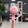 En stock Venta al por mayor barato tapón de pajita de silicona tapa antipolvo para pajita celebridad de internet tapón antipolvo para bebida funda de silicona para pajita