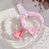 Horquilla de Flor de Cerezo Rosa Verano Nuevo Lindo Flor Clip Lateral Chica Amor Resina Flequillo Accesorios para el Cabello Pico de Pato Mujeres