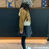 Bolsa Infantil Novo Estilo Bolsa Concha de Urso Portátil para Menina Linda Bolsa de Princesa Bolsa Transversal Feminina que Combina com Tudo