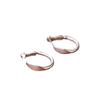 Pendientes de plata S999 con forma de botón, sencillos, con forma de círculo francés, de estilo nicho, con forma de ciruela, estilo frío, combinables con todo.