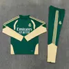 Temporada 2526 Uniforme de Futebol Alemão Tottenham Chelsea Miami Arsenal Manga Longa Meia-Gola Conjunto Camisa de Futebol