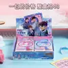 Guangbo Detective Conan Serie Nieve Luz Dorada Divertidos Pegatinas para Mascotas Dibujos Animados Pegatinas de Estampado en Frío de Alta Calidad